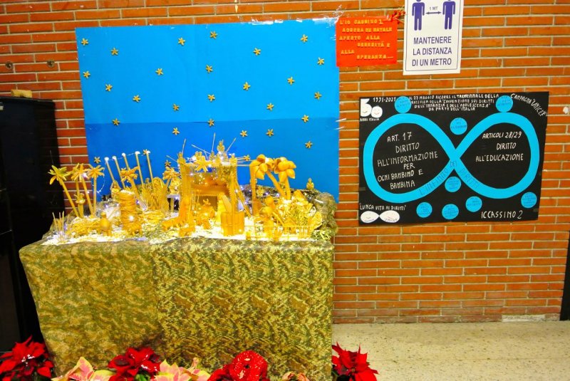 Presepe Scuola Secondaria di I grado "Conte" 2021